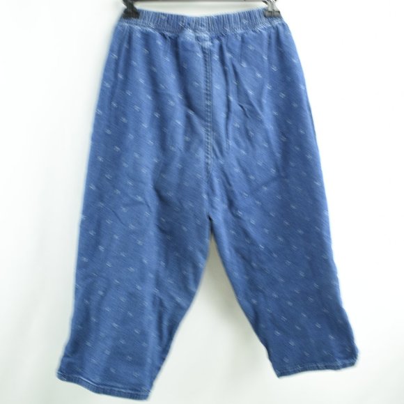 Croft & Barrel Denim Anchor Capri Size M Stretch - Picture 5 of 6